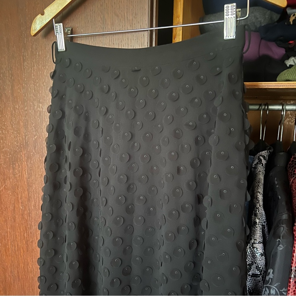 New Zimmermann black polka dot skirt